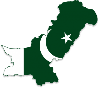 Pakistan map